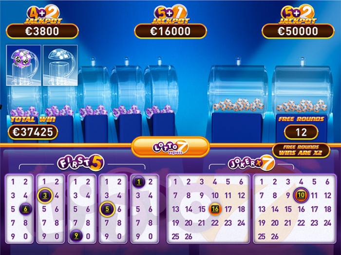 Lottery games online